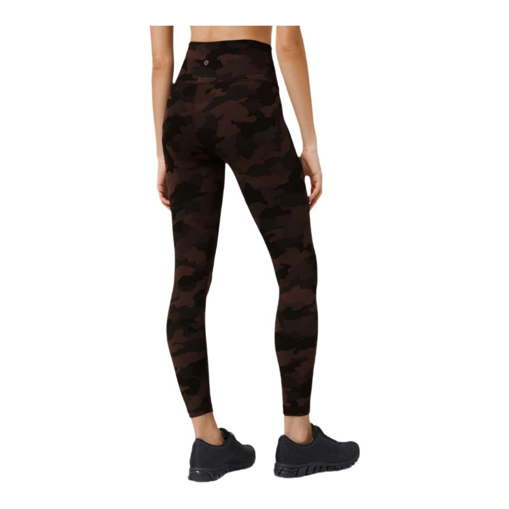 Lululemon Wunder Train Camo High-Rise Leggings EUC Size 4